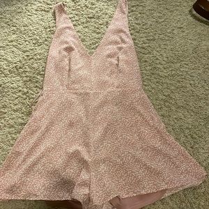 Cute adjustable strappy romper